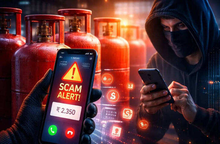 गैस बुकिंग के नाम पर ठगी! फर्जी मैसेज से खाली हो सकता है अकाउंट, भारत सरकार का अलर्ट
