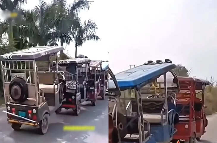 ये ई-रिक्शा वाले कहां जाकर थमेंगे, अब एक नया Video हुआ वायरल, आप भी देखें