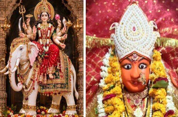 दशमी पर हवन-पूजन के साथ संपन्न होगा नवरात्र, हाथी पर माता की विदाई; मूर्ति विसर्जन के लिए घाटों पर बने आर्टिफिशियल तालाब