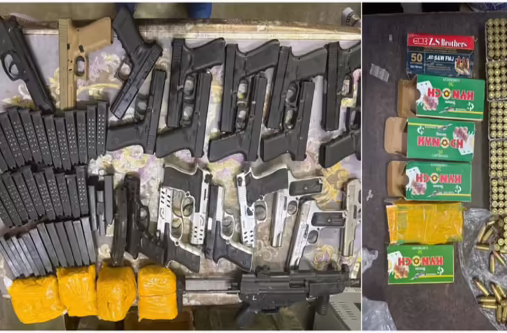 फाजिल्का में BSF ने पाकिस्तानी तस्करों को नाकाम किया, 60 राउंड फायरिंग में हथियार बरामद