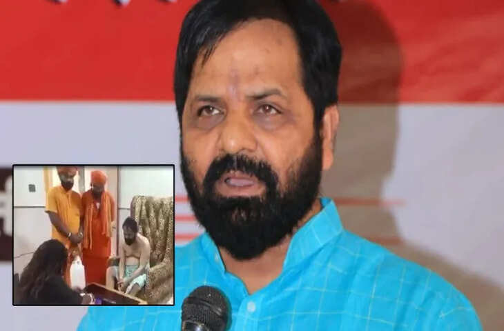 मंत्री जी करा रहे थे &lsquo;अघोरी पूजा&rsquo;, वीडियो हुआ वायरल तो बोले &lsquo;सिर्फ हवन था&rsquo;