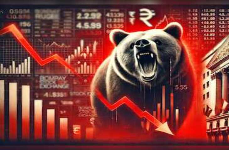 सप्ताह के तीसरे दिन शेयर बाजार में हाहाकार!&nbsp;सेंसेक्स 309 अंक टूटा, निफ्टी 25,100 के नीचे, इन स्टॉक्स में छाई हरियाली&nbsp;