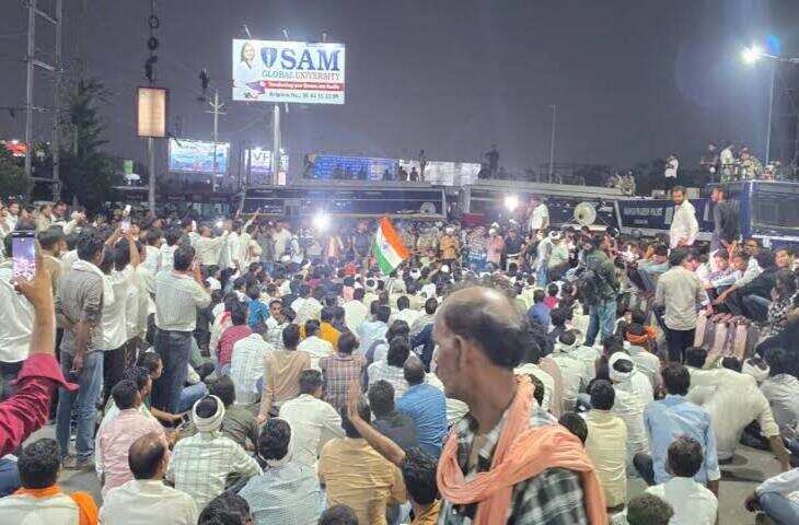 MP किसान आंदोलन: भोपाल में जुटे 2000 से ज्यादा किसान, मांगों को लेकर CM हाउस के घेराव की तैयारी