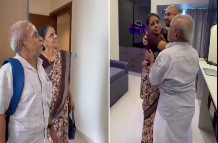 चेन्नई के ट्रेडर ने अपने माता-पिता को नया घर दिखाया, वायरल हुआ इमोशनल वीडियो
