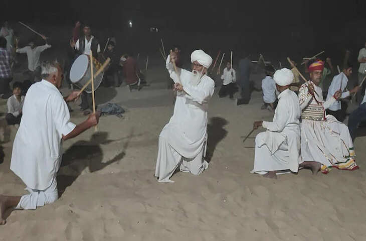 बाड़मेर के तेल क्षेत्र में गैस फ्लेयरिंग से घना काला धुआं, ग्रामीणों में स्वास्थ्य संबंधी चिंता बढ़ी