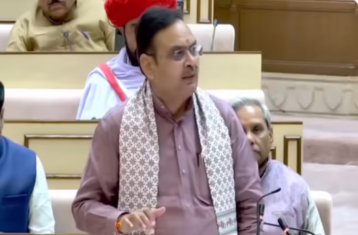 मुख्यमंत्री भजनलाल शर्मा ने विधानसभा में विपक्ष पर किया तीखा पलटवार