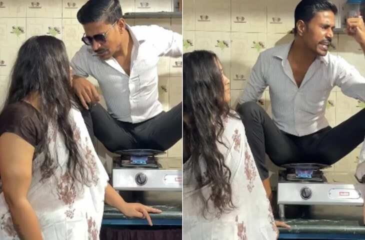 'रील के लिए ऐसी भी क्या दीवानगी....' जलते तवे पर बैठकर शूटिंग करने लगा युवक, वायरल वीडियो देख हर कोई रह गया हैरान 