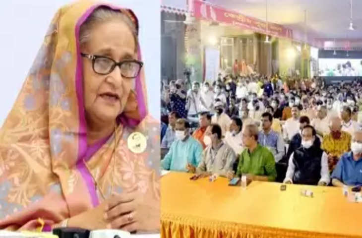 Sheikh Hasina ने हिंदू समुदाय से कहा, खुद को अल्पसंख्यक न समझें