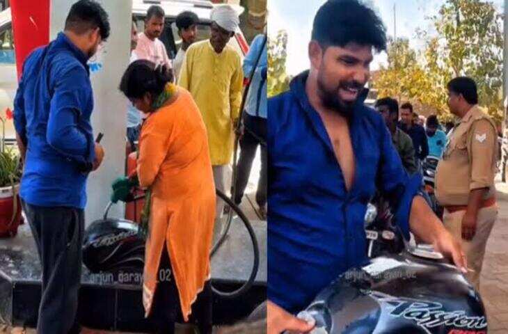 पेट्रोल के बढ़ते दाम का निकाला देसी तोड़, शख्स ने बाइक में लगाया गजब का जुगाड़