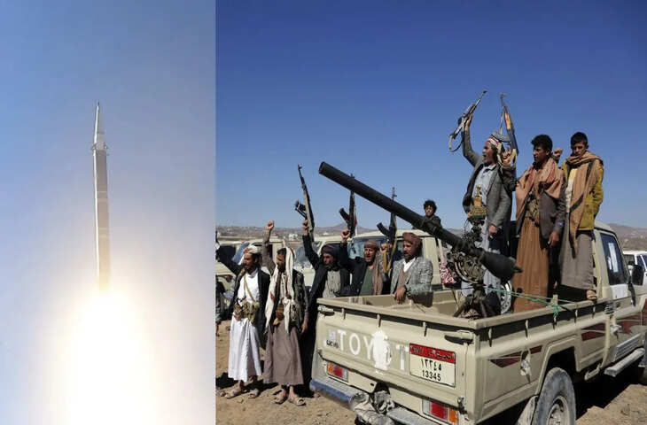 ईरान-इजरायल युद्ध में अब हूतियों की एंट्री!&nbsp;इजराइल पर दागी&nbsp;2000 किमी की लम्बी मिसाइलें,&nbsp;कहा- 'मकसद पूरा होने तक...'&nbsp;