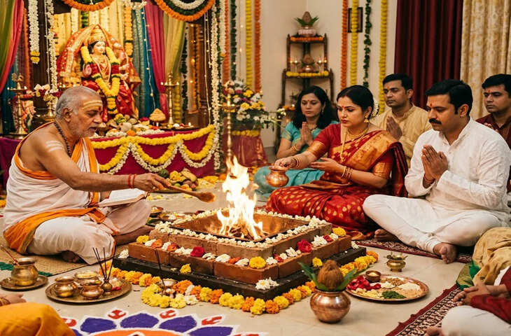 नवरात्रि में हवन के बाद क्या करना चाहिए? जानें पूर्णाहुति से लेकर प्रसाद तक 5 जरूरी नियम
