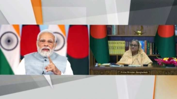 Prime Minister Modi ने कहा, हसीना ने भारत-बांग्लादेश ऊर्जा पाइपलाइन का उद्घाटन किया