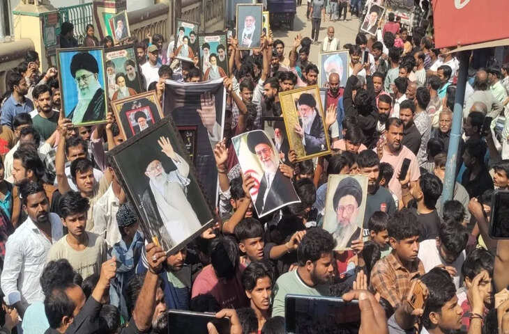 जौनपुर में अयातुल्ला खामेनेई की मौत पर उबाल, शिया समुदाय ने सड़कों पर किया प्रदर्शन