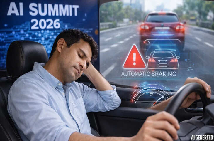AI Summit 2026: अब एक्सीडेंट से बचाएगा AI, नींद आने पर खुद ही ब्रेक लगा देगी कर जाने कैसे ?