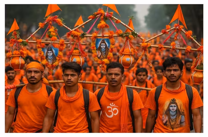 पुरकाजी में कांवड़ियों के भंडारे के लिए पांच मिनट में जुटे 7 लाख रुपये, चेयरमैन जहीर फारूकी की पहल पर व्यापारियों और समाजसेवियों ने बढ़ाया सहयोग