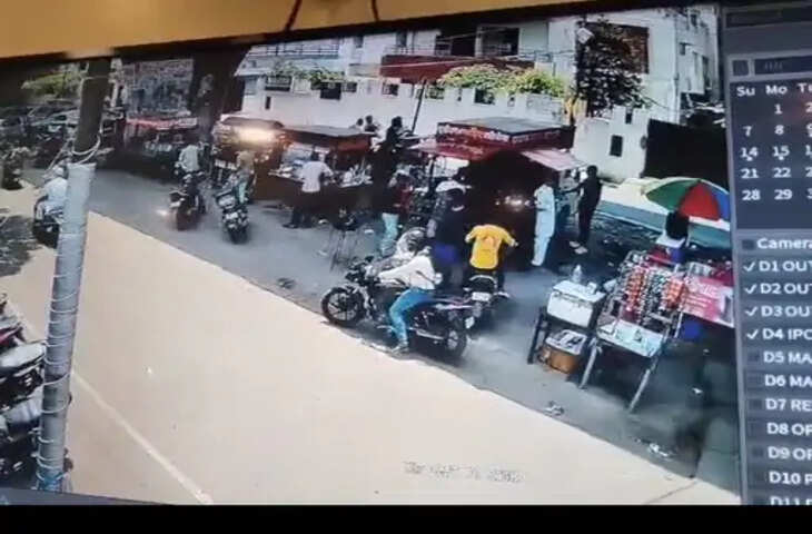 लखनऊ में अस्पताल के बाहर से एमआर की बाइक चोरी, CCTV में कैद हुआ आरोपी