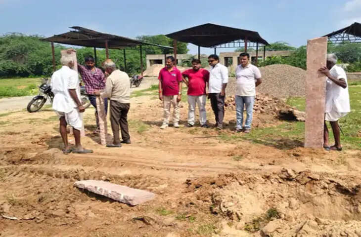 जसनगर मुक्तिधाम को हरा-भरा बनाने का युवाओं ने लिया संकल्प, श्रमदान और पौधारोपण कर दिया पर्यावरण संरक्षण का संदेश