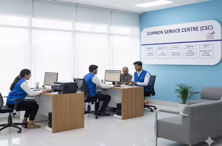 गाजियाबाद के गांवों में डिजिटल क्रांति: कॉमन सर्विस सेंटर से मिलेंगी सरकारी और बैंकिंग सुविधाएं