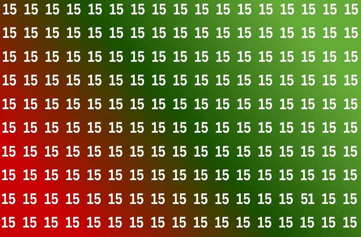 दिमाग के धागे खुल जाएंगे फिर भी नहीं मिलेगा 15 के बीच में 51, दम है तो खोजकर दिखाएं