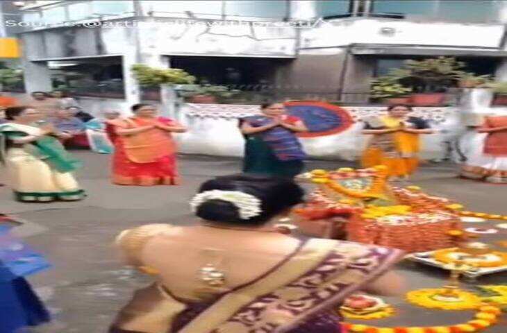 Viral Video: गरबा के नाम पर बॉलीवुड गानों और ग्लैमर का बढ़ता चलन, भक्ति पर उठे सवाल