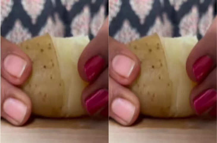 उबले आलू छीलने का अनोखा जुगाड़, सोशल मीडिया पर छाया क्रिएटिव तरीका