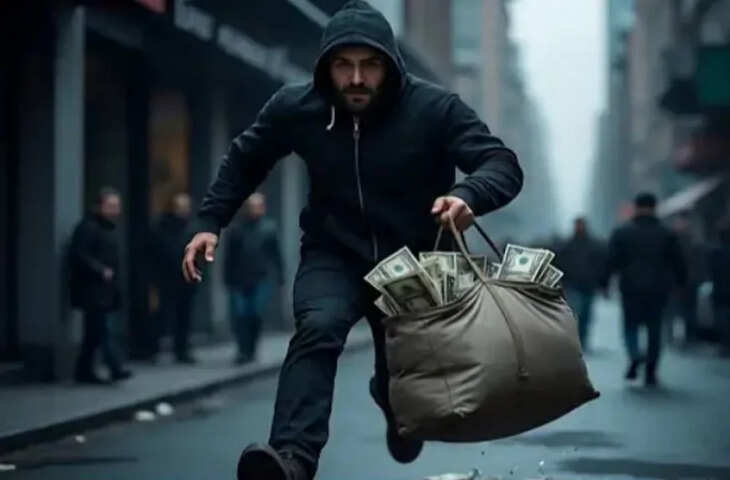 अजमेर में दिनदहाड़े 46 लाख की सनसनीखेज लूट, कार के शीशे तोड़कर डिक्की से निकाले रुपए, CCTV फुटेज आया सामने