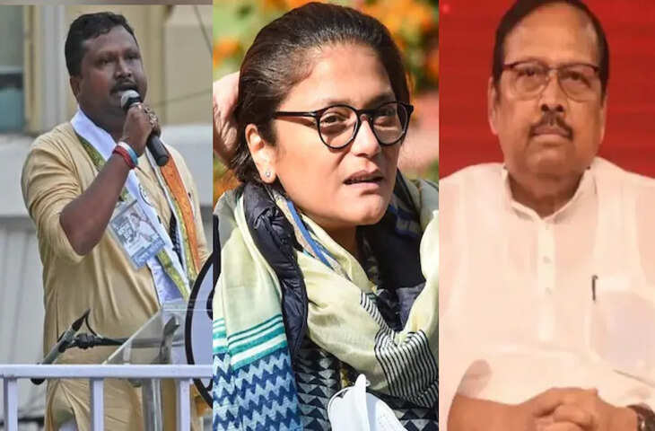 पश्चिम बंगाल की सियासत में बड़ा उलटफेर, TMC छोड़ BJP में शामिल हुए तीन पूर्व सांसद; ममता बनर्जी को बड़ा झटका​​​​​​​
