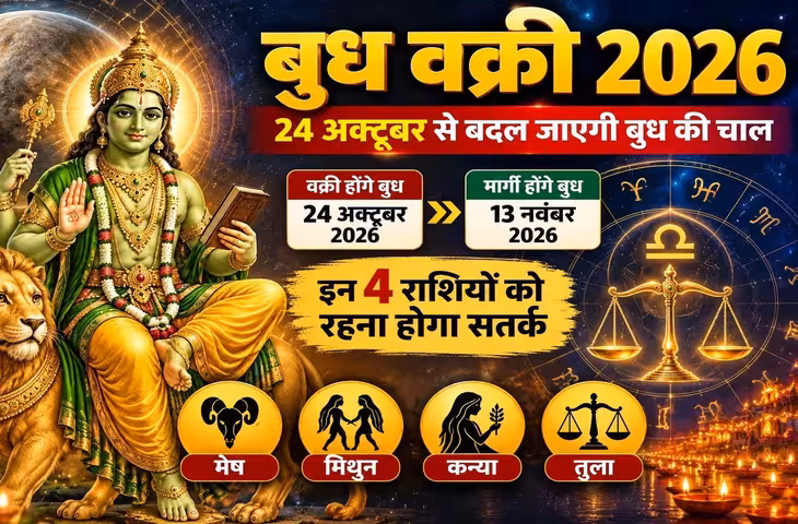 24 अक्टूबर को बुध चलेंगे उल्टी चाल, दिवाली से पहले इन 3 राशियों को रहना होगा सतर्क