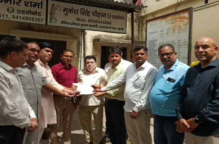 Alwar विधुत बिलों में फ्यूल सरचार्ज का विरोध : लघु उद्योग भारती ने सीएम के नाम ज्ञापन सौंपा