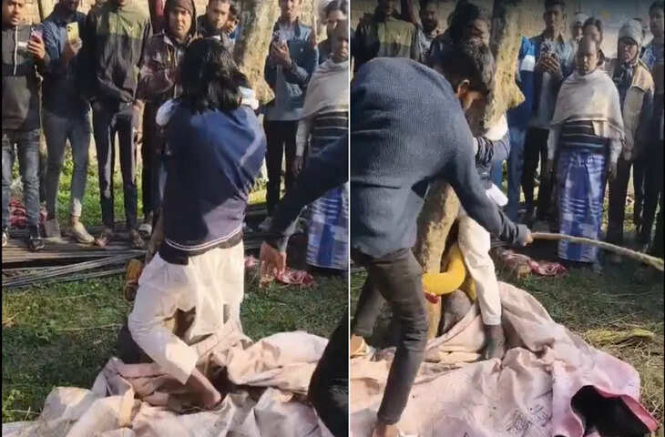 सुपौल में प्रेमिका के साथ पकड़ा गया युवक, लोगों ने पहले पीटा फिर पंचायत में लगाई बोली… दो लाख में दबाया मामला