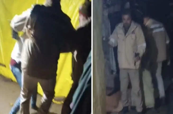 जालौन में नशे में धुत युवक ने मारा ऐसा मुक्का, जमीन पर गिर पड़ा हेड कांस्टेबल; विवाद सुलझाने पहुंचा था