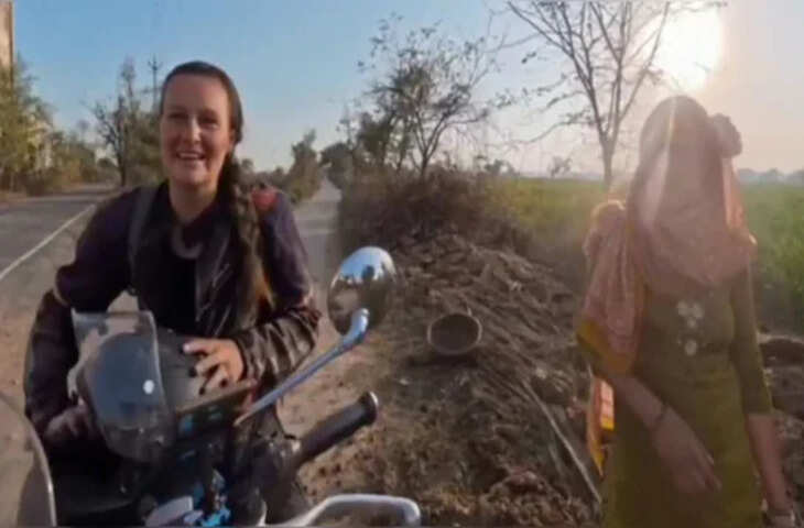 हरियाणा की महिला ने नीदरलैंड की पर्यटक को खेत में टेंट की जगह घर ही दे दिया,&nbsp;वीडियो हुआ वायरल