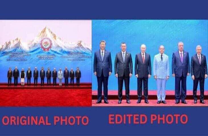 SCO समिट की ग्रुप फोटो से PM मोदी गायब, पाकिस्तान PMO ने शेयर की एडिटेड तस्वीर; 4 घंटे बाद शहबाज ने पोस्ट की पूरी फोटो