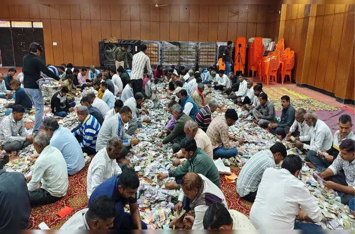 श्रीसांवर&zwj;िया सेठ मंदिर में आस्था का नया रिकॉर्ड, दानपात्र से 35.40 करोड़ रुपए का चढ़ावा