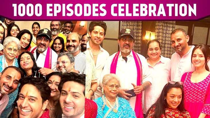TV के पॉप्युलर शो Anupama ने पूरे किये अपने 1000 एपिसोड, इस मौके पर शो की स्टारकास्ट ने मनाया जश्न, देखें तस्वीरें 