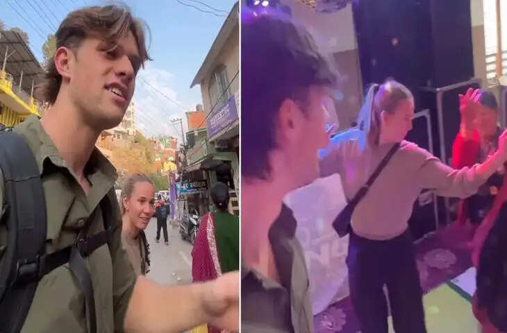 इंडियन वेडिंग में बिन बुलाया मेहमान बनकर पहुंचा विदेशी कपल! खातिरदारी देख रह गया हैरान,&nbsp; देखे वीडियो&nbsp;