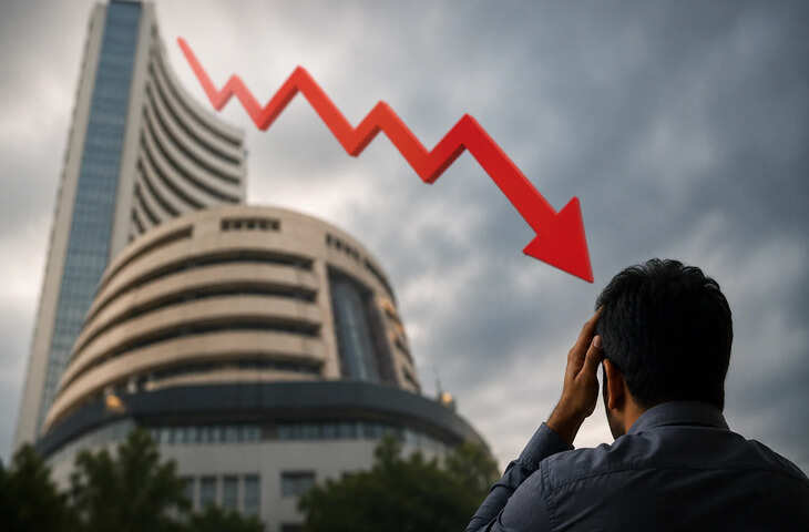 Stock Market Today: सेंसेक्स 500 अंक से ज्यादा टूटा, निफ्टी में भी गिरावट; ऑटो और IT शेयरों में बिकवाली