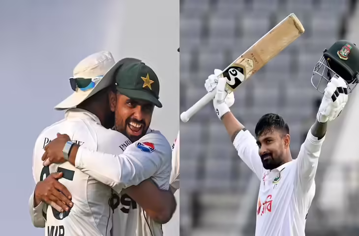 BAN vs PAK: दूसरे टेस्ट में पाकिस्तान की वापसी, लिटन दास का शतक भी नहीं बचा सका बांग्लादेश
