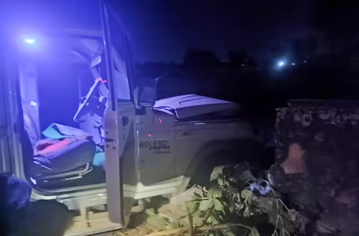 नागौर में तेज रफ्तार बोलेरो कैंपर ने ली तीन की जान, मां-बेटा और पोते की मौके पर मौत, चालक फरार