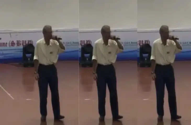 पुणे की श्री बालाजी यूनिवर्सिटी में प्रोफेसर की गायकी ने जीता दिल, फेस्ट में गूंजा &lsquo;महबूबा महबूबा&rsquo;