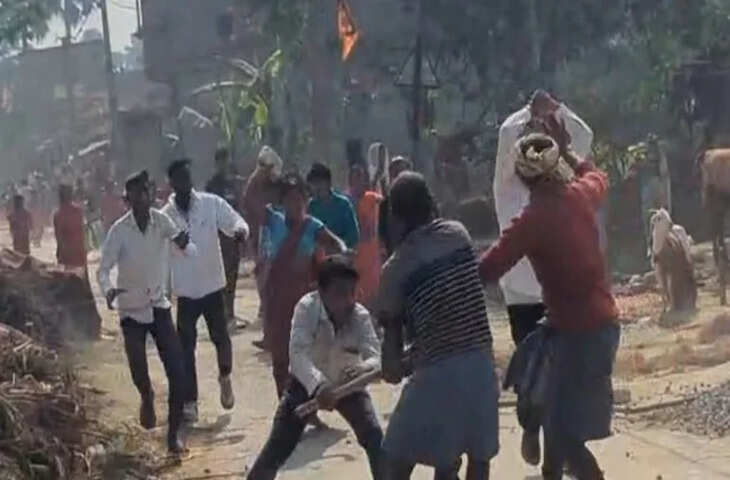 प्रेमी युगल के फरार होते ही गांव में बवाल, आपस में भिड़े लड़का-लड़की के घरवाले, जमकर चले लाठी-डंडे