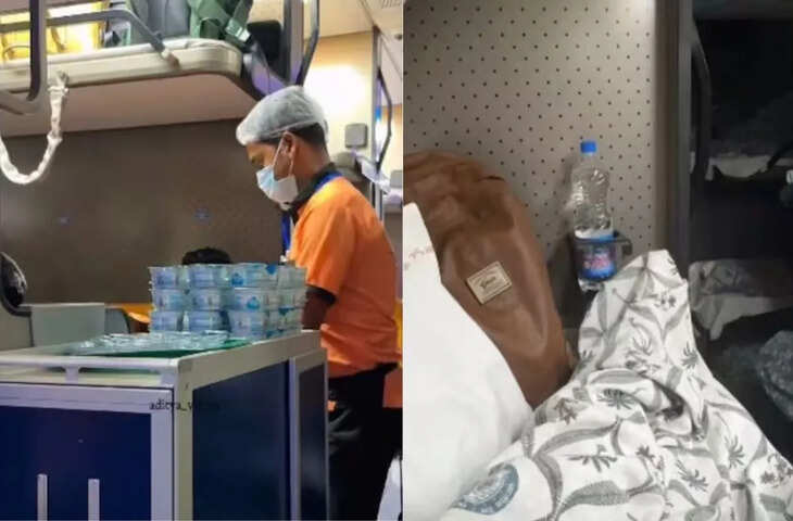 वंदे भारत स्लीपर ट्रेन की झलक वायरल, &lsquo;चलता-फिरता 5-स्टार होटल&rsquo; कहकर हो रही तारीफ