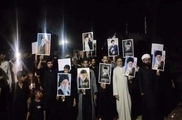 अजमेर में लगे 'अमेरिका और इजरायल मुर्दाबाद' के नारे, ईरान के लीडर खामेनेई के लिए मना मातम