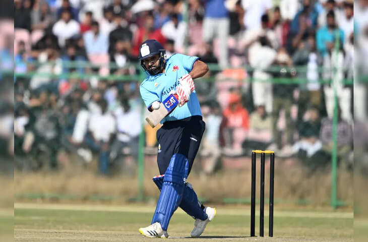 Vijay Hazare Trophy: इसबार धोखा दे गया रोहित शर्मा का बल्ला,&nbsp;गोल्डन डक पर आउट हुए हिटमैन