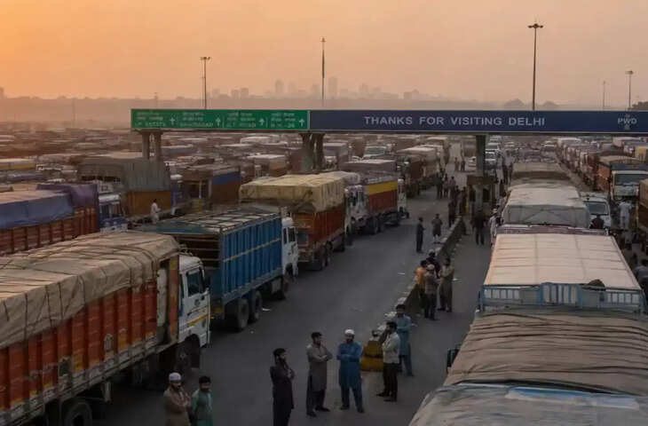 दिल्ली ट्रांसपोर्टरों की हड़ताल का असर उत्तराखंड तक, सप्लाई ठप होने से बढ़ी मुश्किलें