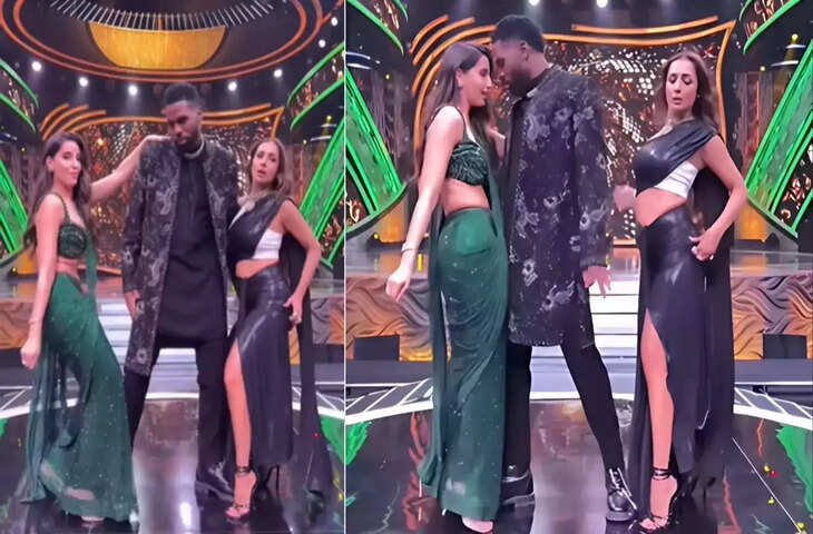Nora Fatehi और Malaika Arora ने एकसाथ दिखाए ऐसे लटके-झटके देखकर डोल उठा फैंस का दिल, वायरल वीडियो ने मचाई खलबली&nbsp;