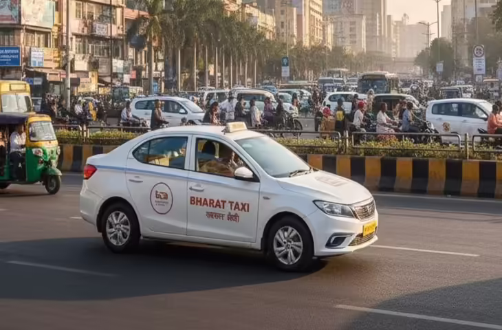 दिल्ली की सड़कों पर Bharat Taxi का आगाज, जाने Ola-Uber के मुकाबले कितना कम होगा किराया&nbsp;