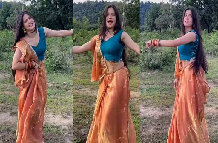  खेतों के बीच लड़की का देसी डांस वायरल, पवन सिंह के रंगबाज राजा गाने पर लगाए जबरदस्त ठुमके