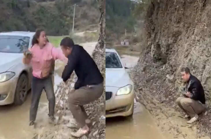 वाह दीदी वाह दिल खुश कर दिया, लड़की ने कार वाले से लिया गजब का बदला, Video वायरल