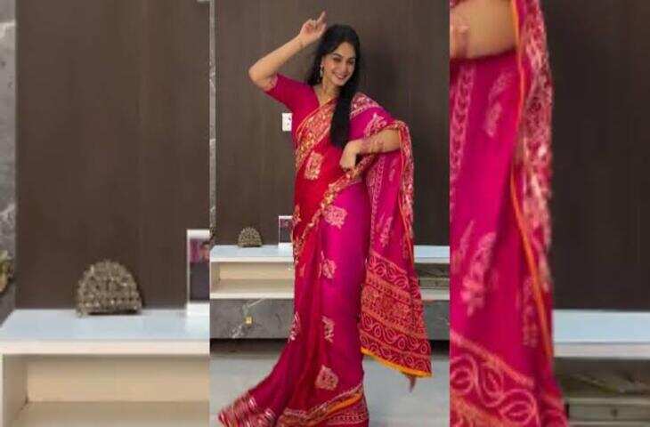 साड़ी पहन भाभी ने लगाए जबरदस्त ठुमके, अदाओं और एक्सप्रेशन ने जीता लोगों का दिल; VIDEO वायरल